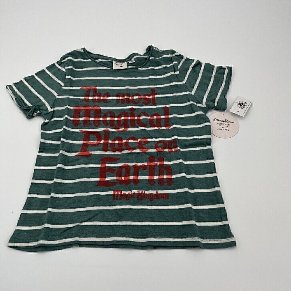 NEW Disney Parks T-Shirt XS Girls Most Magical Place on Earth